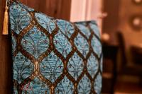 A seating area at R7 Design Apartment - hostAID