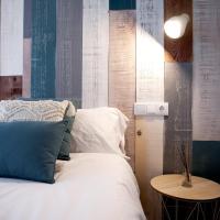 Posteľ alebo postele v izbe v ubytovaní Hotel Rural Covarrubias