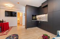 Kuchyňa alebo kuchynka v ubytovaní Perfect Downtown Apartment A217
