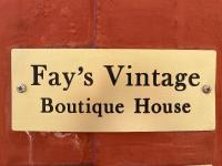 Plán poschodí v ubytovaní Fay’s Vintage Boutique House
