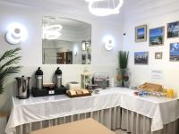 Príslušenstvo na prípravu kávy alebo čaju v ubytovaní Hostal La Mexicana