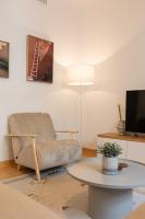 Televízia a/alebo spoločenská miestnosť v ubytovaní Green-Apartments Buenaventura Deluxe con Terraza Privada