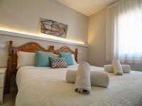 Postel nebo postele na pokoji v ubytování Carreta Sea Views by Hello Homes Sitges