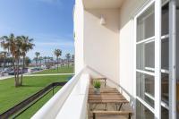 Balkón alebo terasa v ubytovaní Edén Costa Lago PRIMERA LÍNEA DE MAR