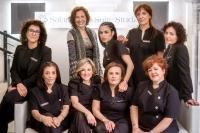 a group of women posing for a picture at Salamanca Suite Studios in Salamanca
