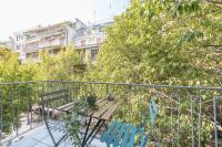 A balcony or terrace at Elegant Suite by CloudKeys