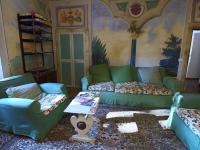 A seating area at Belvilla by OYO Splendid Farmhouse with Jacuzzi