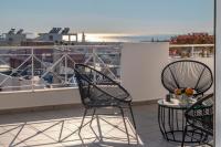 Balkón nebo terasa v ubytování Bright 3bdr Apt with Roofgarden, Jacuzzi