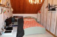 Een bed of bedden in een kamer bij PAVILLON TOUT CONFORT EN CAMPAGNE