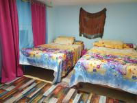 Postel nebo postele na pokoji v ubytování Rural Guest House فندق البيت الريفي