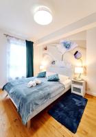 Plan piętra w obiekcie LAGUNA Apartament "TURKUSOWY" Aleja Zwycięzców