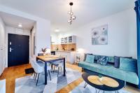 Plan piętra w obiekcie LAGUNA Apartament "TURKUSOWY" Aleja Zwycięzców