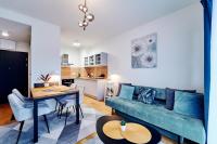 Plan piętra w obiekcie LAGUNA Apartament "TURKUSOWY" Aleja Zwycięzców