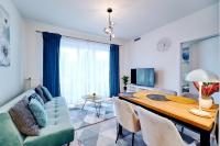 Plan piętra w obiekcie LAGUNA Apartament "TURKUSOWY" Aleja Zwycięzców