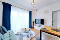 Plan piętra w obiekcie LAGUNA Apartament "TURKUSOWY" Aleja Zwycięzców