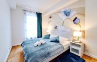 Plan piętra w obiekcie LAGUNA Apartament "TURKUSOWY" Aleja Zwycięzców