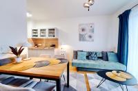 Plan piętra w obiekcie LAGUNA Apartament "TURKUSOWY" Aleja Zwycięzców
