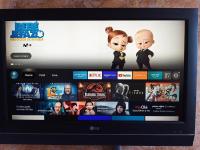 Televízia a/alebo spoločenská miestnosť v ubytovaní APARTAMENTO FAMILIAR Sierra DELUXE
