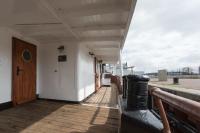 Een balkon of terras bij Hotelboot Koningin Emma I Kloeg Collection