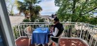 Balkón alebo terasa v ubytovaní Apartman LAMI