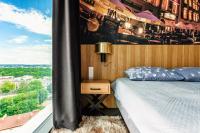 Posteľ alebo postele v izbe v ubytovaní SkyView Suite - Niepowtarzalny widok i basen