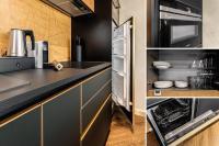 Kuchyňa alebo kuchynka v ubytovaní SkyView Suite - Niepowtarzalny widok i basen