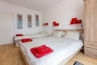 Posteľ alebo postele v izbe v ubytovaní Apartment Astrid
