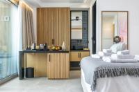 Posteľ alebo postele v izbe v ubytovaní SAVUS Boutique Hotel