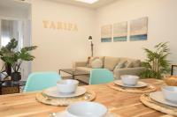 Posezení v ubytování Tarifa Twins Apartamento de lujo con Piscina y wifi