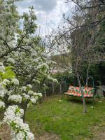 Ogród w obiekcie Villa Trófea