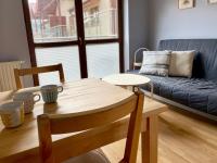 Posedenie v ubytovaní Apartament Przytulny w Krynicy-Zdrój