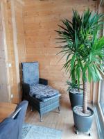 Posedenie v ubytovaní Gemütliches Ferienhaus mit Holzofen und Sauna