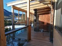 Plán poschodí v ubytovaní Gemütliches Ferienhaus mit Holzofen und Sauna