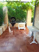 Balkón alebo terasa v ubytovaní Casa rural con encanto, 4 hab con 4 baños completos en suite, piscina y campo privado