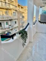 Balkón nebo terasa v ubytování Milos City Center Apt. 32