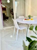 Posezení v ubytování Milos City Center Apt. 32