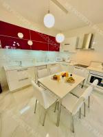 Kuchyň nebo kuchyňský kout v ubytování Milos City Center Apt. 32