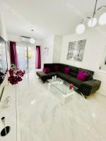 Posezení v ubytování Milos City Center Apt. 32