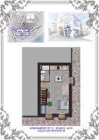 The floor plan of CASA AZUL - Boutique Apartments by Casa del Patio