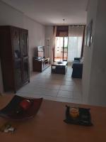 A seating area at Apartamento Vera Playa (ALTOS NUEVA VERA)