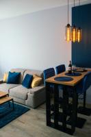 Posedenie v ubytovaní APARTAMENT ELEGANCE BLUE w Let's Sea Basen&SPA