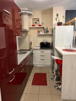 Kuchyň nebo kuchyňský kout v ubytování Calla apartment Zagreb - NOVI APARTMAN, GARAŽA, VIDEO NADZOR