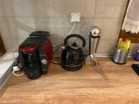 Coffee and tea making facilities at Ano Poli Studios 3