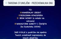 Plán poschodí v ubytovaní Targowa37 Uniejow