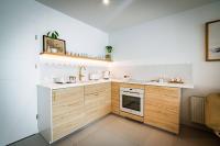 Kuchyňa alebo kuchynka v ubytovaní Apartamenty zaSzczyty