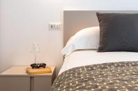 Superior Beach Aparthotelにあるベッド