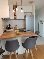 Plán poschodí v ubytovaní Modern apartman Marčelina with a garage and balcony with WiFi