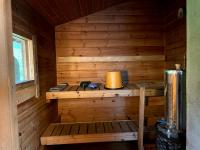 Kuchyň nebo kuchyňský kout v ubytování Villa Rock Saimaa