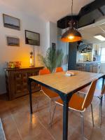 The floor plan of Los Nietos Apartment