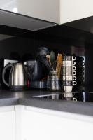 Kuchyň nebo kuchyňský kout v ubytování Apartman Nikol